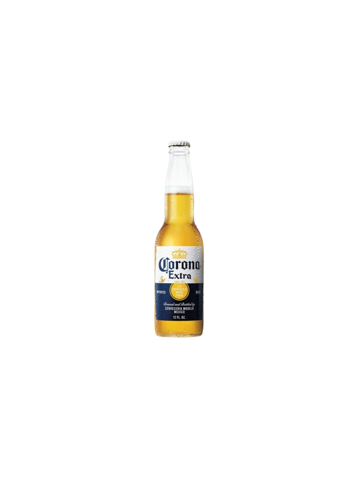 Corona Extra Beer 330ml – refreshing Mexican lager, delivered ice-cold in Ibiza
