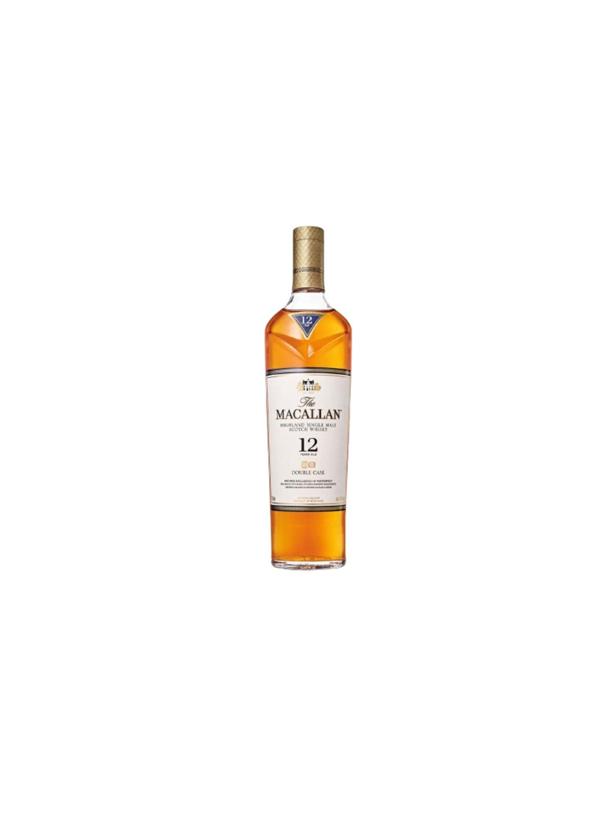 The Macallan 12 Year Old Double Cask Whisky 700ml – premium single malt Scotch whisky, delivered 24/7 in Ibiza